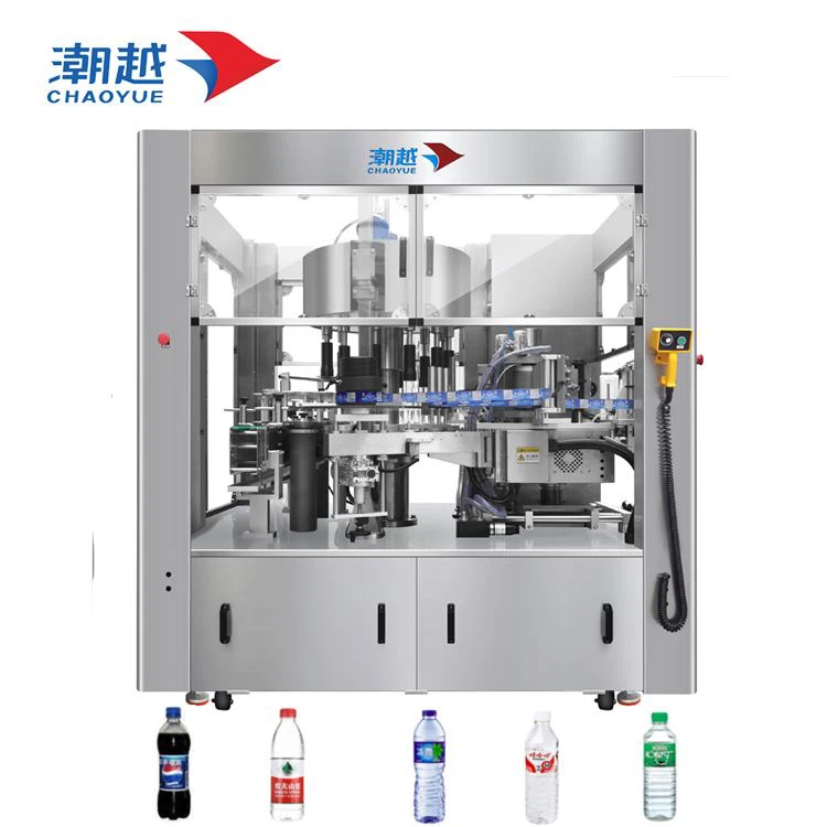 Mesin Rotary High Speed Hot Melt Labeling Otomatis
